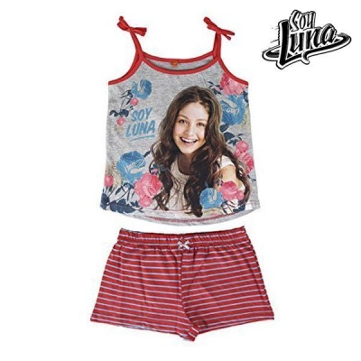Disney Soy Luna Grey Summer Pyjamas for Girls (6 Years/116cm) RRP £7 CLEARANCE XL £5.99